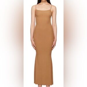 SKIMS Tan Maxi Dress